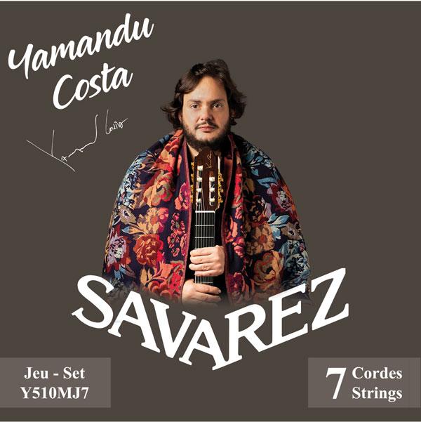 Savarez-Yamandu Costa קלאסי: סט מיתרים לגיטרה 7 מיתרים סווארז Y510MJ7